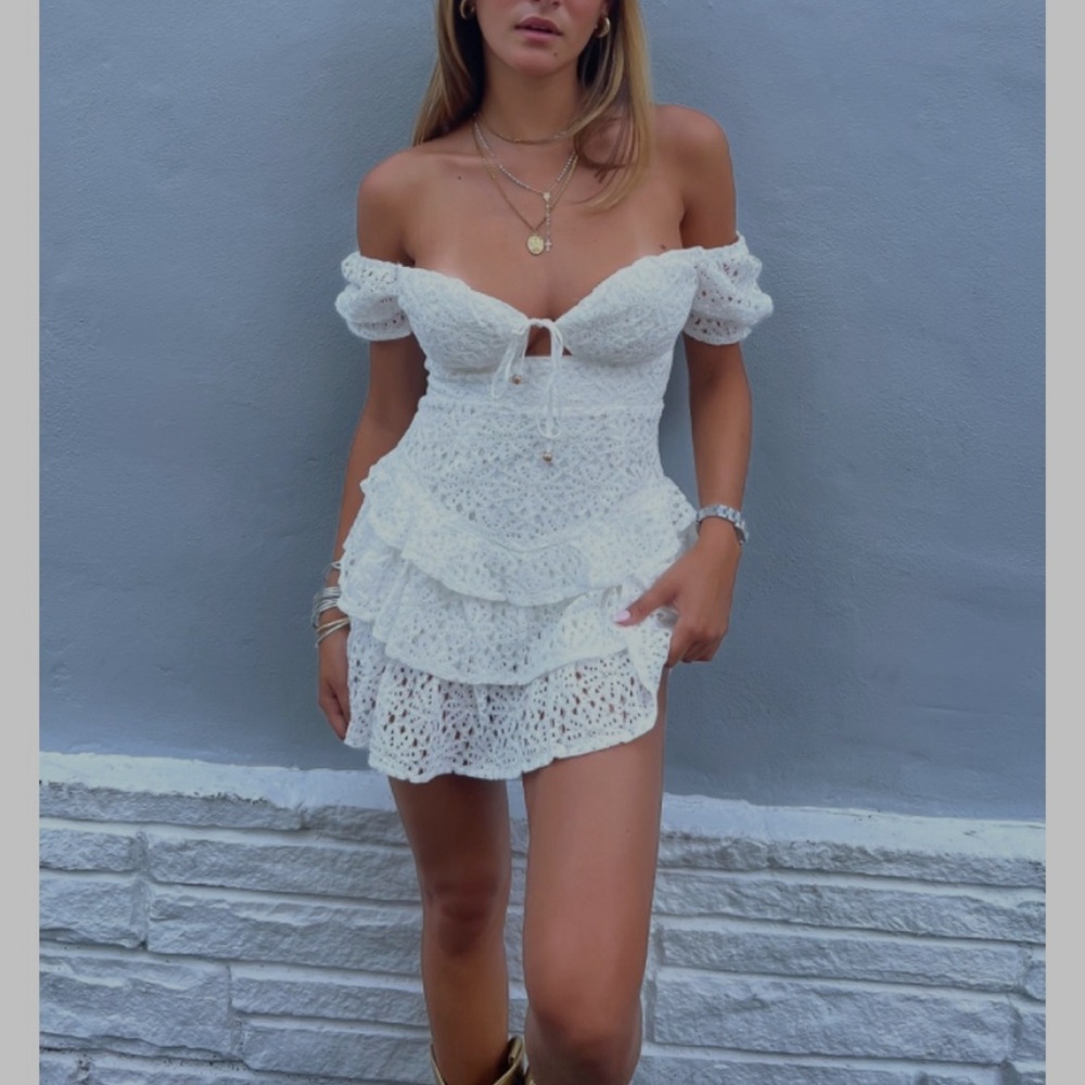 new with tags. have only tried on never wore! Super cute.